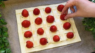 Blätterteig Rezept mal anders  einfach und schnell gebacken [upl. by Oppen]