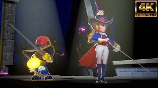 Princess Peach Showtime  The Dark Swordfigher amp the Arena 4K60FPS [upl. by Ecnaled]