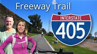 Freeway Trail  Biking 4K  Irvine California [upl. by Shenan]