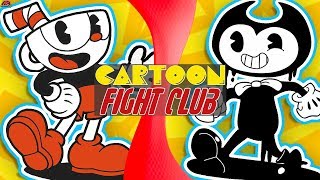 CUPHEAD vs BENDY Cuphead vs Bendy and The Ink Machine Cuphead Animation CARTOON FIGHT CLUB [upl. by Gus949]