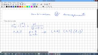 Combinaison ou Arrangement en probabilité [upl. by Osanna782]