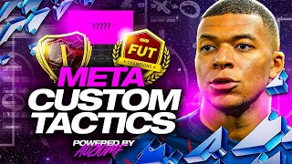 THE BEST META FORMATIONS amp CUSTOM TACTICS 🔥  FIFA 22 Ultimate Team [upl. by Ezaria]