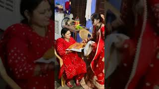 swatishrivastav2910  Karwa Chauth Special Video  सासु का प्यार  AnkushSaxena58 shorts [upl. by Amando]