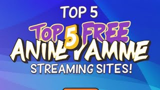 Top 5 Anime Streaming Sites for 2024  Where to Watch Your Favorite Series [upl. by Clemente]