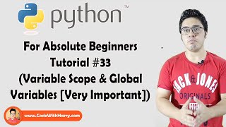 Scope Global Variables and Global Keyword  Python Tutorials For Absolute Beginners In Hindi 33 [upl. by Stelle268]