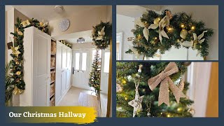 Christmas Hallway Decorations With We R Christmas AD [upl. by Bussy428]