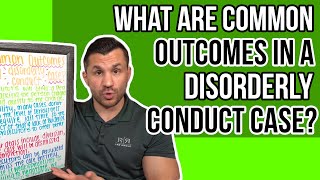 What are Common Outcomes in a Disorderly Conduct Case [upl. by Derby]