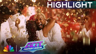 Golden Buzzer Sainted’s cover of “Purple Rain” by Prince will AMAZE YOU  AGT Fantasy League 2024 [upl. by Blain]