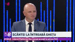 Scântei la întreabă Ghețu Liderul Platformei DA a lansat acuzații la adresa PAS [upl. by Amedeo]