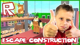 Escape The Construction Yard Obby  Roblox [upl. by Ynnelg764]