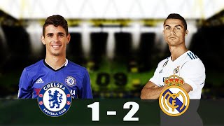 Chelsea vs Real Madrid  Ronaldo vs Oskar  Full Match  Football Gameplay 2024 [upl. by Yrrah]