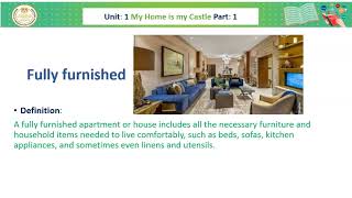 Unit 1 My Home is my Castle part1 English First secondary grade 01 20242025 [upl. by Farley868]