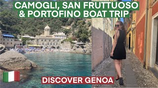 Camogli San Fruttuoso and Portofino ⛵️ Genoa travel Guide  Italy Travel Vlog 🇮🇹 [upl. by Llewol]