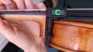 The Daddario NS Micro Violin Tuner  Tune Your Violin  Improve Intonation and Rhythm [upl. by Asin]