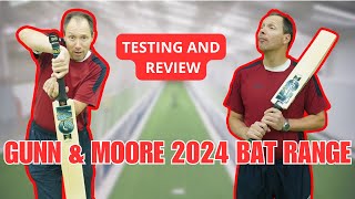 Testing the NEW Gunn amp Moore 2024 Bat Range DIAMOND MANA AOIN amp MORE [upl. by Azilem]