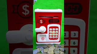 Megha savings bank satisfied ATM no card receive the money unboxing review asmr money boxshortvideo [upl. by Genaro]