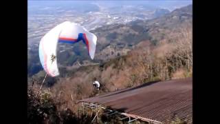 paragliding crash and funny moments [upl. by Lesoj681]