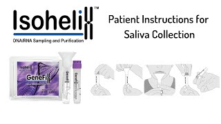 How To Collect Saliva Sample Using Isohelix™ GeneFix™ Saliva DNARNA Collectors [upl. by Swetiana]