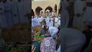 friday View Of fresh ￼food Market Muscat Nizwa [upl. by Grosvenor]