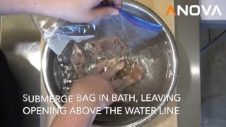 Water Immersion Method For Sous Vide [upl. by Enaj990]