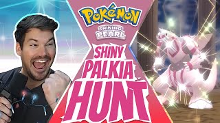 INSANE SHINY PALKIA HUNT  1500 RESETS Pokemon Shining Pearl [upl. by Tory]