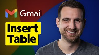 How to Insert a Table in Gmail [upl. by Auginahs]