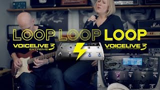 VL3X Live Looping  quotPaging Dr Feelgoodquot with Stephanie amp Tom [upl. by Trilbee]