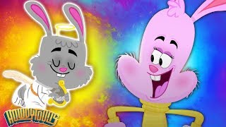 Conejitos Dormilones  Música para Niños  Rainbow Songs de Howdytoons [upl. by Diver]