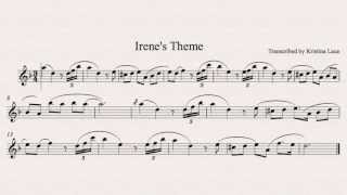 Irenes Theme from Sherlock  Sheet Music [upl. by Newby]