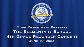 ES 4th Grade Recorder Concert  61024 [upl. by Blondell]