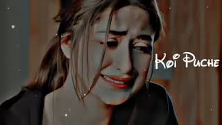 koi puche mere Dil se  full lyrics videokoi sadsong viralreels trending arijitsingh sad [upl. by Trabue]