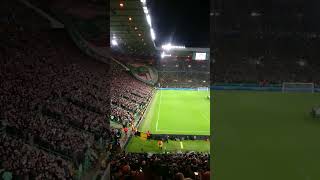 Champions League Anthem Rings Out at Celtic Park  Celtic 1  2 SS Lazio  04102023 [upl. by Nicram]