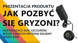 Jak pozbyć się gryzoni Viano Solidny odstraszacz myszy i szczurów [upl. by Akenahc]