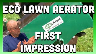 Eco Lawn Aerator  How it works  My First Impression [upl. by Irme406]