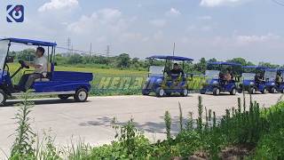 Testing The Affordable Golf Cart From China  4 Seat Classic Golf Cart [upl. by Gaillard]