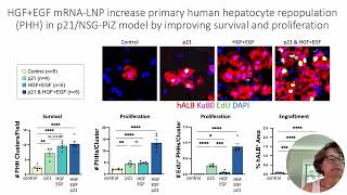 VEGFA mRNALNP promotes biliary epithelial celltohepatocyte conversion in acute and chronic liver [upl. by Eniala]