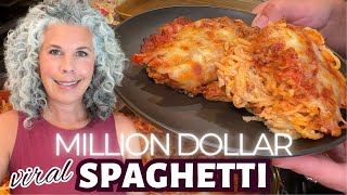 Spaghetti Recipe SO GOOD Youll Never Eat Regular Spaghetti Again  Million Dollar Spaghetti [upl. by Froemming849]