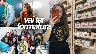 Últimos dias de estágio apitaço da faculdade e rotina  VLOG [upl. by Virendra]