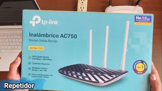 Como Configurar Router TpLink Archer C20 en Modo Repetidor Wifi Paso a Paso [upl. by Jamaal]