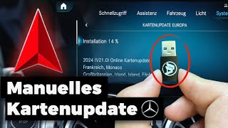 Navi auf den neusten Stand bringen I Mercedes Kartenupdate Schritt für Schritt I 2024 [upl. by Oakes645]