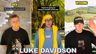 NEW LUKE DAVIDSON Shorts Compilation 9  Funny Luke Davidson TikToks [upl. by Cnut]