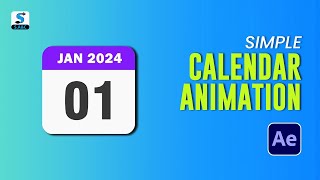 Calendar Animation  After Effects Tutorial  Animation  By Swag Art amp Craft [upl. by Dosia]