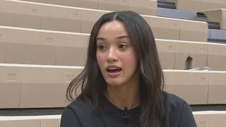 Clackamas star Jazzy Davidson officially signs with USC [upl. by Airolg]