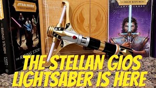 New Stellan Gios Limited Edition Legacy Lightsaber Hilt Life Day 2023 [upl. by Mcdougall]