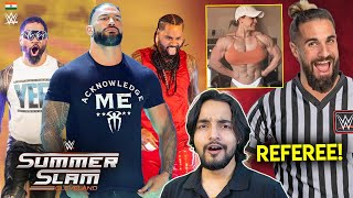 SummerSlam 2024🔥Seth Rollins Guest Referee Roman Reigns amp The Usos Big WWE Rule Changed [upl. by Euton]