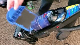 Bissell CleanView Bagless 8990 Vacuum Unboxing amp Assembly [upl. by Tnairb414]