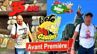 VLOG CHILL AVANT PREMIERE DE LETE GAULOIS 2024 AU PARC ASTERIX [upl. by Lledra]