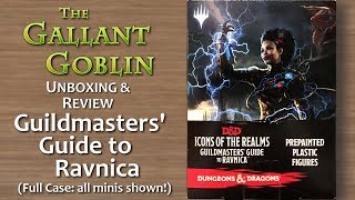 Guildmasters Guide to Ravnica  DampD Miniatures Icons of the Realms [upl. by Airotkiv]