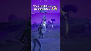 Midas golden touch 🙏😭  fortnite funny funnyvideo funnyshort fortnitefunny midas funnyshorts [upl. by Lyrred]