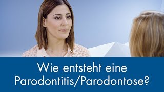 Wie entsteht eine Parodontitis  Parodontose [upl. by Waylan]